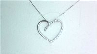 Halskette Sommer Dame COLLANA CON CUORE in Weißgold Zirconia CUORE ZIRC D UZ/C 2 - CUORE ZIRC D UZ/C 2